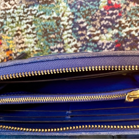 Tory Burch 'Alexa' Quilted Continental Wallet- excellent condition - Picture 5 of 6